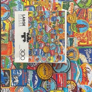 Buffalo Games Colorful Travel Stickers Puzzle